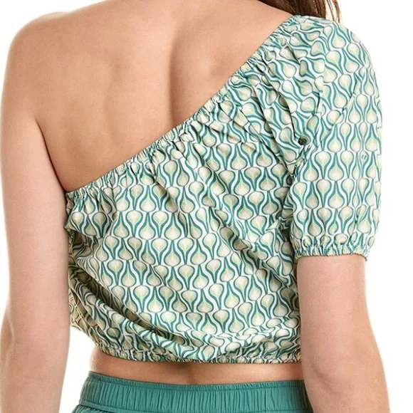 Onia | printed cotton-poplin top + pants - Picture 6 of 7